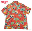 SUN SURF サンサーフ アロハシャツRAYON S/S"KABUKI MAKE UP"Style No.SS38036