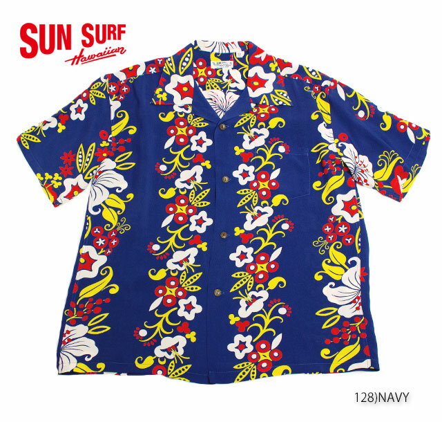 楽天MAUNA KEA GALLERIESSUN SURF サンサーフアロハシャツRAYON S/S“ELSIE'S FLOWER”Style No.SS36430