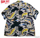 SUN SURF サンサーフ アロハシャツRAYON S/S"SWORD FISH"Style No.SS35324