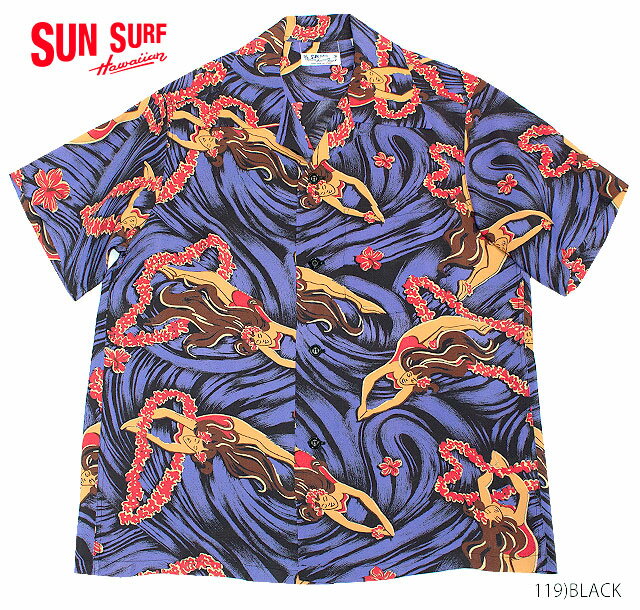 SUN SURF サンサーフ アロハシャツRAYON S/S