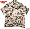 SUN SURF サンサーフ アロハシャツRAYON S/S"TREASURE SHIP"Style No.SS33880