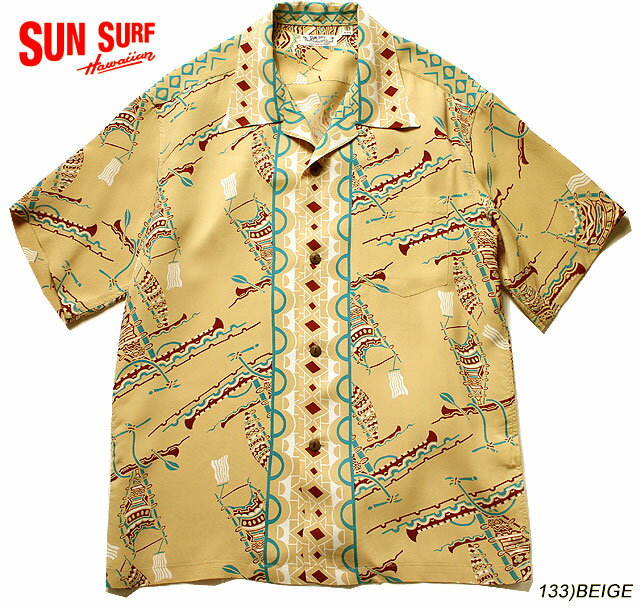 SUN SURFRAYON S/S"POLYNESIAN CANOE"Style No.SS38323