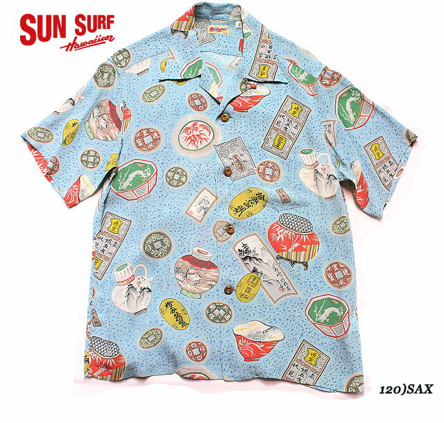 SUN SURFRAYON S/S"ORIENTAL TREASURES"Style No.SS32716