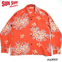 SUN SURFRAYON L/S 2023SS"FAMILIAR FLOWER"Style No.SS29001