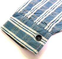 SOUTHSEASOAHUGARMENT"10.25ozPALAKACHECKWORKBLOUSE"StyleNo.SS14058