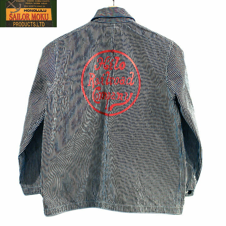 乐天商城 - SUN SURFサンサーフ 2026SSSAILOR MOKU PRODUCTS12.5oz. HICKORY STRIPE WORK JACKET