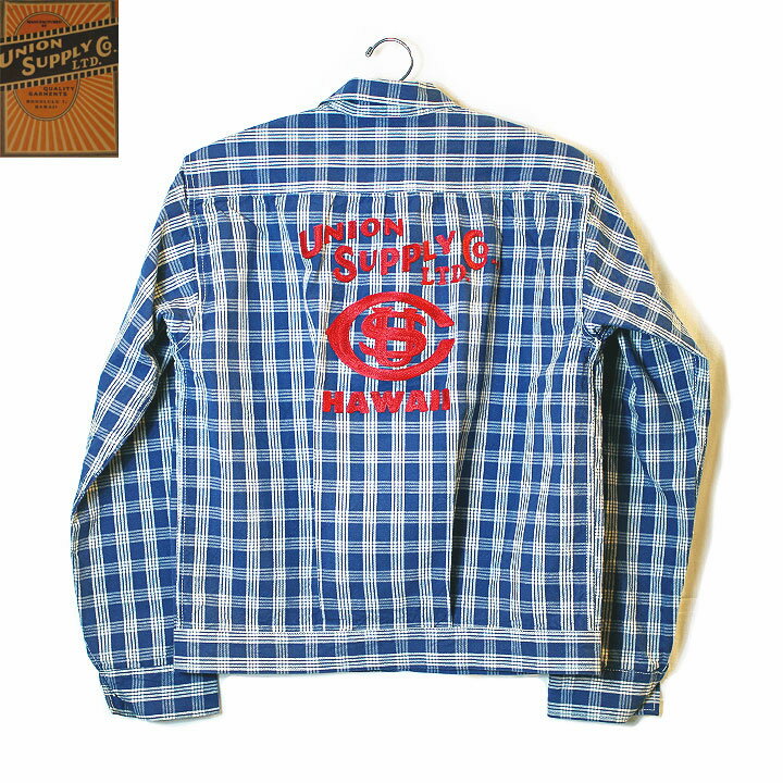 SUN SURFUNION SUPPLYPALAKA CHECKSHIRT BLOUSEW/chain emb'dNo.US15902