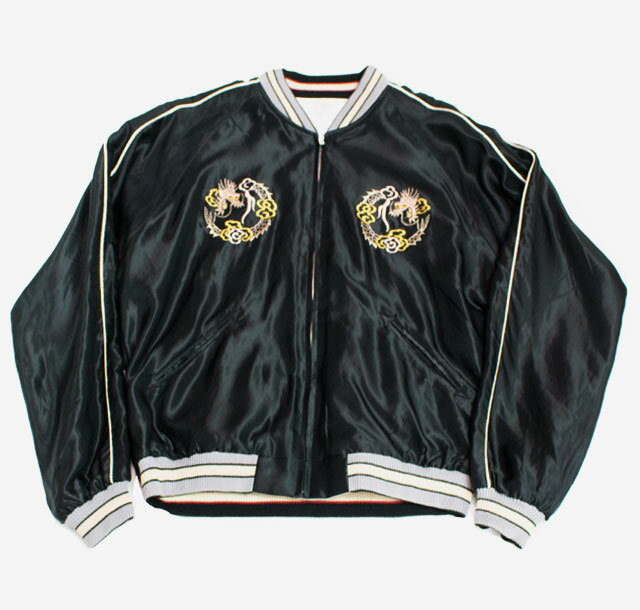 TAILOR TOYO テーラー東洋スカジャン 刺繍ACETATE SOUVENIR JACKET“DUELLING DRAGONS × TIGER HEAD”No.TT14331-119