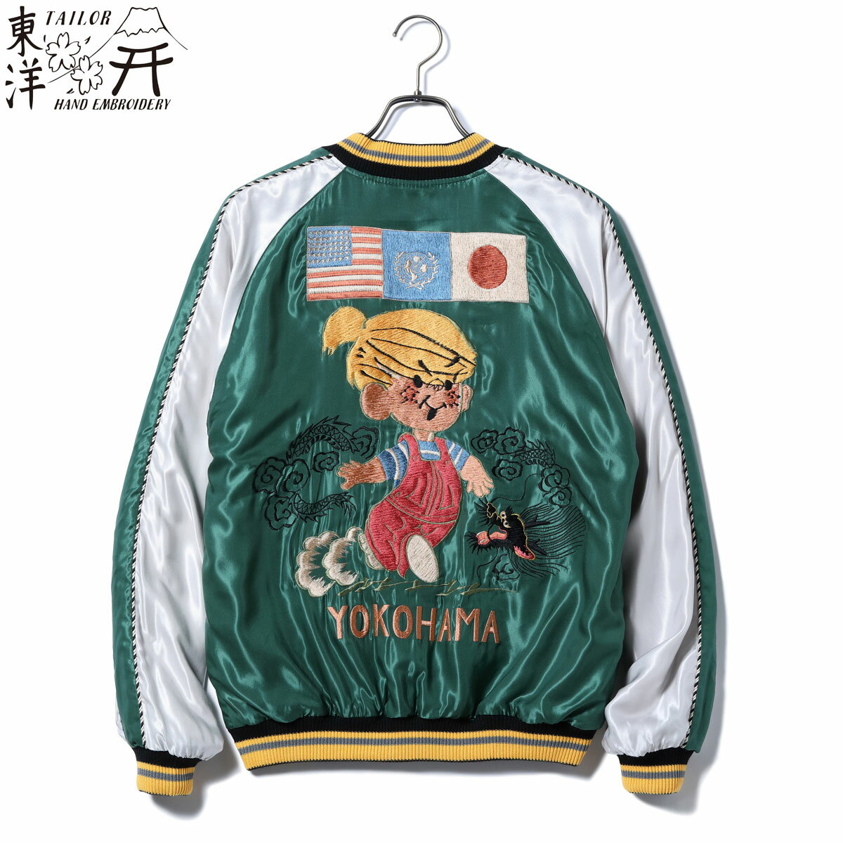 TAILORTOYOMAUNA2024SSLate1950sStyleAcetateSouvenirJacket"YOKOHAMA"ߡHAWAIINo.TT15466MG-145