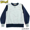 WHITESVILLEホワイツビルSET-IN 2TONE SWEAT SHIRTStyle No.WV69032