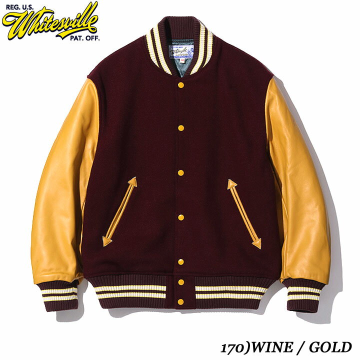 WHITESVILLEホワイツビル30oz. WOOL MELTONAWARD JACKET “SOLID”No.WV15168