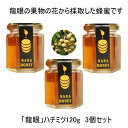 生はちみつ 「龍眼ハ二—」110g お買い得セット3本 龍眼の果物の花から採取した琥珀色でキャラメルを思わせる濃厚な味、切れの良い甘みが特徴の蜂蜜で...