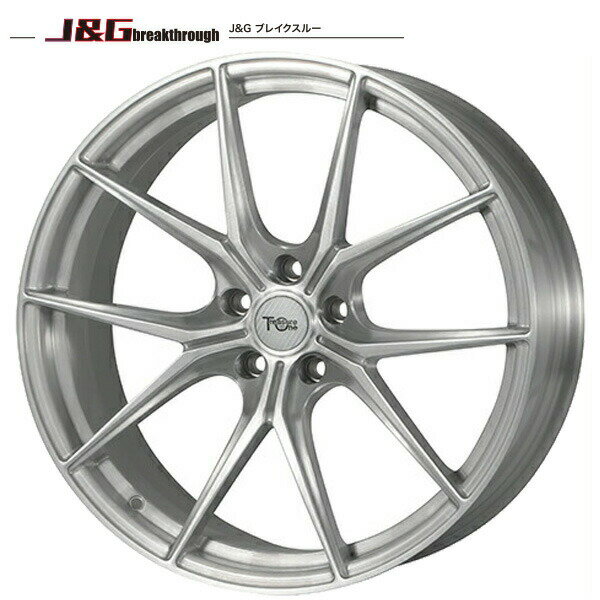 【BMW F30/F31/F32/F33/F34/F36】225/35R20インチ5H120 鍛造 J&G ブレイクスルー JGB003 ブラッシュドウィンラン R330 FR設定サマータイヤホイールセット 送料無料