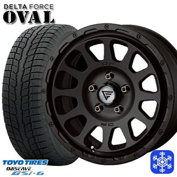 【新品 スタッドレス1台分4本セット】 225/65R17 ハリアー RAV4 2022〜2023年製 トーヨー オブザーブ GSi-6 デルタフォースオーバル MB 17インチ 7.0J 5H114.3