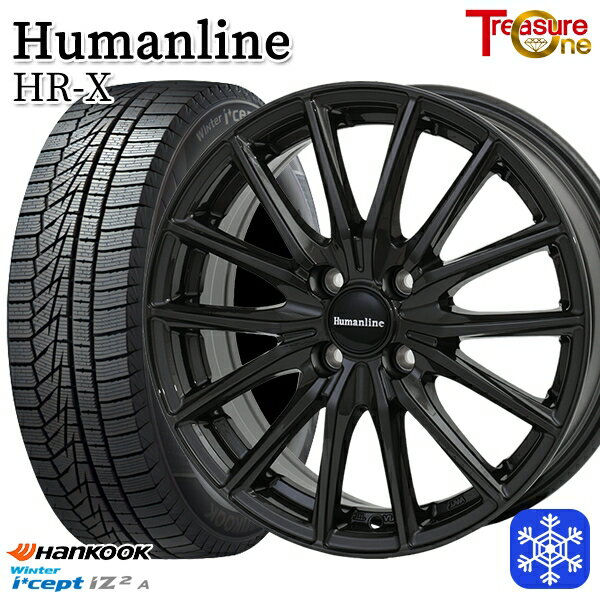 【新品 スタッドレス1台分4本セット】 155/65R13 モコ ルークス 2022年製 HANKOOK ハンコック W626 トレジャーワン ヒューマンライン HRX TB 13インチ 4.0J 4H100