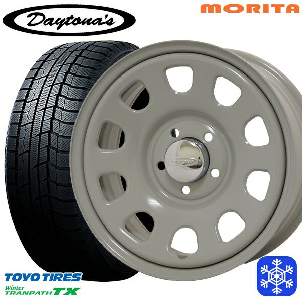 【新品 スタッドレス1台分4本セット】 215/70R16 100Q デリカD5 2025年製 トーヨー ウィンタートランパス TX MRT DAYTONA'S G2 デイトナズ グレー 16インチ 7.0J 5H114.3+33