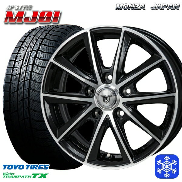 【取付対象】235/60R18 レクサスRX 2022〜2023年製 トーヨー ウィンタートランパス TX MONZA JPスタイル MJ01 18インチ 7.5J 5穴 114.3 スタッドレスタイヤホイール4本セット 送料無料