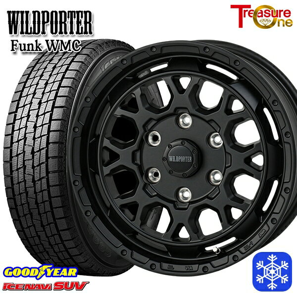 【新品 スタッドレス1台分4本セット】 215/65R16 98Q ハイエース ※車検非対応 2024〜2025年製 グッドイヤー アイスナビSUV トレジャーワン ワイルドポーター ファンク WMC MBK 16インチ 6.5J 6H139.7