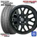 【新品 スタッドレス1台分4本セット】 155/65R14 N-BOX タント 2022年製 ブリヂストン ブリザック VRX2 インターミラノ マッドバーン XR-800M MBK 14インチ 4.5J 4H100