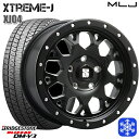 【取付対象】215/70R16 100Q デリカD5 2021〜2022年製 ブリヂストン ブリザック DM-V3 MLJ エクストリームJ XJ04 サテンブラック 16インチ 7.0J 5穴 114.3 スタッドレスタイヤホイール4本セット 送料無料