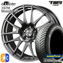 アウディ A1 スポーツバック 215/45R17 91H XL グッドイヤー ベクター フォーシーズンズ TWS EXlete 107M モノブロック フラッ...