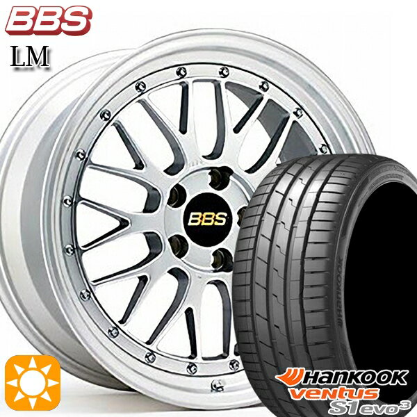 【取付対象】215/35R19 85Y XL ハンコック veNtus S1 evo3 K127 BBS LM DS-SLD 19インチ 7.5J 5H100 サマータイヤホイールセット