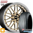 5/10はポイント5倍！セレナ 215/40R18 89W XL ヨコハマ ブルーアースGT AE51 BBS LM GL-BKBD 18インチ 7.5J 5H114.3 サマータイヤホイールセット