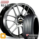 【取付対象】C-HR カローラクロス 215/60R17 96H ヨコハマ アドバンデシベル V553 BBS RE-L2 ダイヤモンドブラック(DB) 17インチ 7.0J 5H114.3 サマータイヤホイールセット
