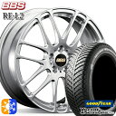 タフト 165/65R15 81H グッドイヤー ベクター フォーシーズンズ BBS RE-L2 15インチ 5.0J 4H100 ダイヤモンドシルバー(DS)...