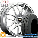 【取付対象】205/60R16 92H トーヨー ナノエナジー3プラス BBS RE-L2 ダイヤモンドシルバー(DS) 16インチ 6.5J 5H100 サマータイヤホイールセット