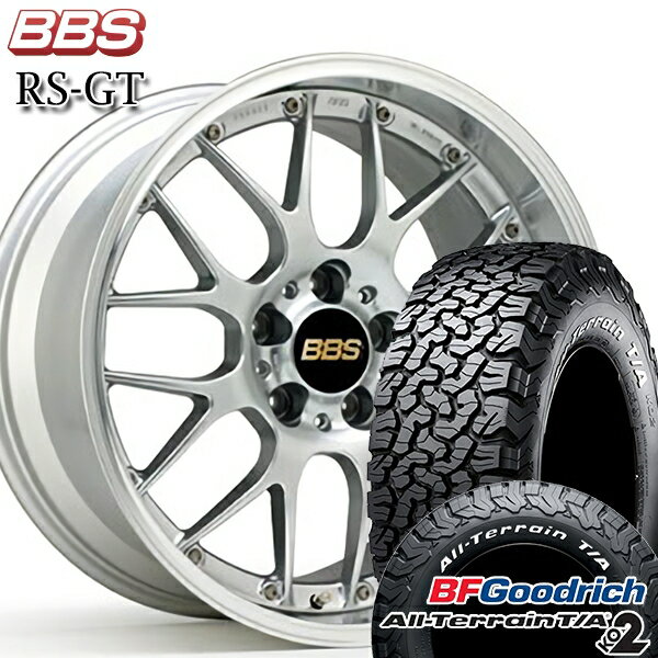 【取付対象】RAV4 245/65R17 111/108S RWL BFグッドリッチ オールテレーン T/A KO2 BBS RS-GT DS-SLD 17インチ 7.0J 5H114.3 サマータイヤホイールセット