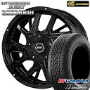 【取付対象】225/65R17 102T ORWL BFグッドリッチ トレールテレーン コーセイ ボトムガルシア ゲラルディ グロッシーブラック 17インチ 7.0J 5H114.3 サマータイヤホイールセット