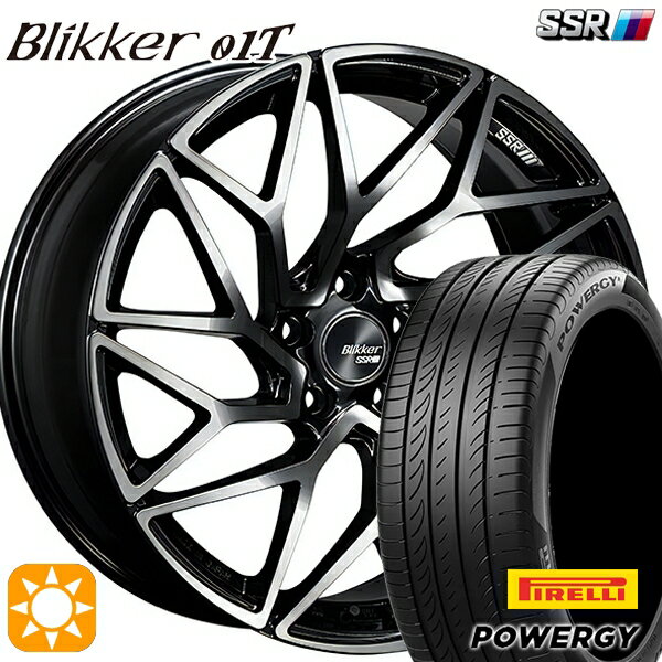 【取付対象】245/35R20 95W XL ピレリ パワジー SSR ブリッカー 01T アッシュブロンズ 20インチ 8.5J 5H114.3 サマータイヤホイールセット