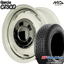 フラッシュクーポン対象★265/65R17 112T ORWL BFグッドリッチ トレールテレーン MID ガルシアシスコ ホワイト 17インチ 8.0J 6H139.7 サマータイヤホイールセット