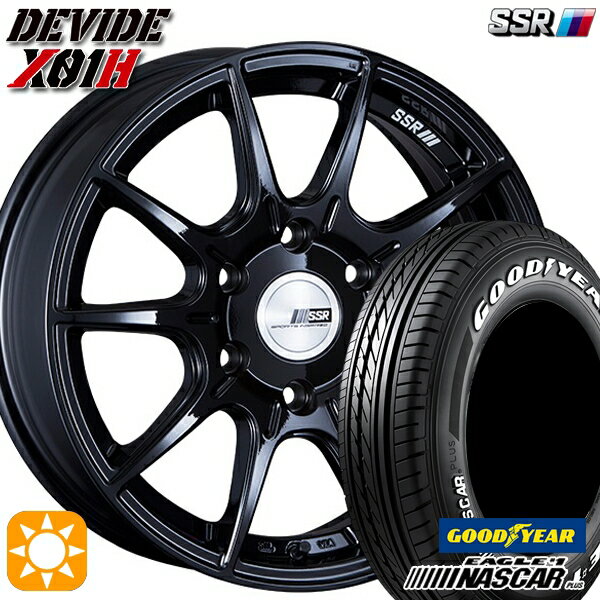 ڼоݡ200ϥϥ 215/65R16C 109/107R åɥ䡼 ʥץ饹 SSR ǥХ X01H ֥å 16 6.5J 6H139.7 ޡۥ륻å