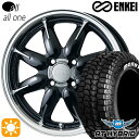 【取付対象】155/65R14 81S XL RWL モンスタ RTハイブリッド ENKEI オール オールワン マシニングブラック 14インチ 5.0J 4H100 サマータイヤホイールセット