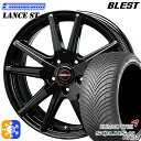 225/60R17 103V XL クムホ ソルウス 4S HA32 SUV BLEST ユーロマジック ランス ST ブラック 17インチ 7.0J 5H114.3 オールシーズンタイヤホイールセット