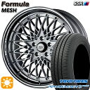 【取付対象】215/40R18 85W トーヨー ナノエナジー3プラス SSR フォーミュラ メッシュ FMシルバー 18インチ 7.0J 5H114.3 サマータイヤホイールセット