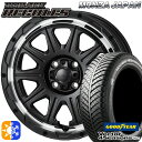 ライズ ロッキー 205/60R16 92H グッドイヤー ベクター フォーシーズンズ モンツァ ハイブロック レグルス 16インチ 6.0J 4H100 サテンブラック/リムポリッシュ オールシーズンタイヤホイールセット