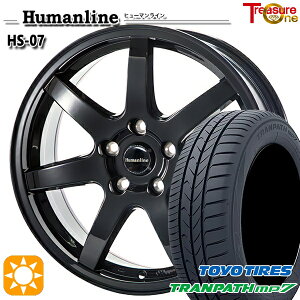 【取付対象】195/65R15 91H トーヨー トランパス mp7 トレジャーワン ヒューマンライン HS07 15インチ 6.0J 5H114.3 サマータイヤホイールセット