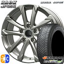 225/45R18 95W XL ハンコック KInERGy 4s 2 (H750) MONZA ザック JP325 ブライトシルバー 18インチ 7.5J 5...