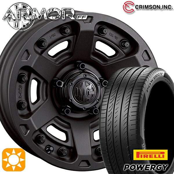 【取付対象】205/60R16 92H ピレリ パワジー クリムソン MGアーマー SB 16インチ 7.0J 5H114.3 サマータイヤホイールセット