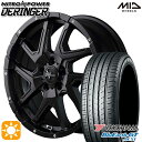 5/10はポイント5倍！215/40R18 89W XL ヨコハマ ブルーアースGT AE51 MID ナイトロパワー デリンジャー セミグロスブラック/フランジピアスドリルド 18インチ 7.0J 5H114.3 サマータイヤホイールセット