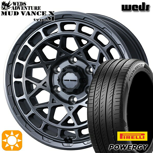 【取付対象】ジェイド アクセラ 225/40R18 92W XL ピレリ パワジー Weds マッドヴァンス X タイプM マットガンメタ 18インチ 7.5J 5H114.3 サマータイヤホイールセット