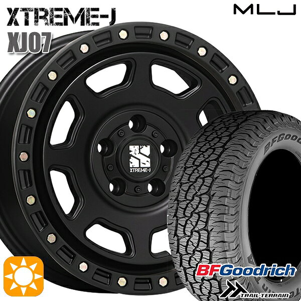 【取付対象】CX-60 エクストレイル 235/60R18 107H XL RBL BFグッドリッチ トレールテレーン MLJ エクストリームJ XJ07 SB 18インチ 8.0J 5H114.3+40 サマータイヤホイールセット