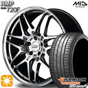 【取付対象】アクセラ アテンザ 215/45R18 93Y XL ハンコック veNtus S1 evo3 K127 MID RMP 720F ハイパーメタルコート/ポリッシュ 18インチ 7.0J 5H114.3 サマータイヤホイールセット