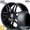 【取付対象】225/35R19 88Y XL ファルケン アゼニス FK520 MID RMP 720F セミグロスガンメタ/リムポリッシュ 19インチ 8.0J 5H114.3 サマータイヤホイールセット