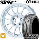 【取付対象】エスクァイア セレナ 195/65R15 91H ブリヂストン レグノ GR-X3 ENKEI エンケイスポーツ RC-T5 ホワイト 15インチ 6.0J 5H114.3 サマータイヤホイールセット