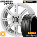【取付対象】マツダ2 ノート 195/55R16 87V ピレリ パワジー KOSEI コーセイレーシング セネカ RP08 パールホワイト 16インチ 6.5J 4H100 サマータイヤホイールセット