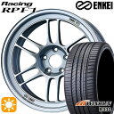 【取付対象】セレナ 215/40R18 89W XL ウィンラン R330 ENKEI エンケイレーシング RPF1 シルバー 18インチ 7.5J 5H114.3 サマータイヤホイールセット